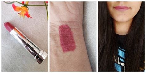 Maybelline Touch Of Spice Creamy Matte Lipstick Review Glossypolish