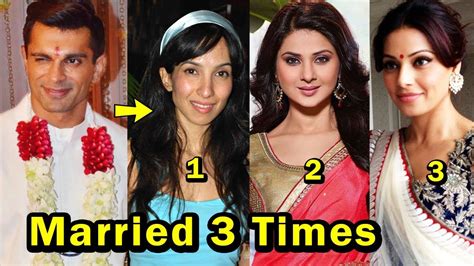 Bollywood Actors Who Got Married 3 Times Shocking Youtube