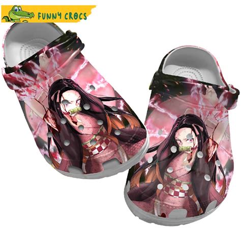 Kamado Nezuko Demon Slayer Crocs Clog Shoes Discover Comfort And
