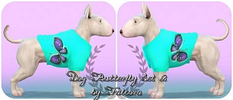 Butterfly Set 10x Set 2 For Small Dog At Petka Falcora Sims 4 Updates