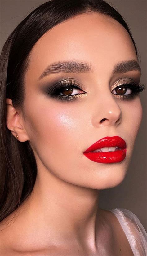 Best Eyeshadow Color With Red Lipstick Makeupview Co