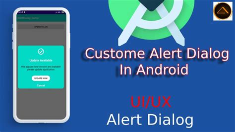 How To Implement Custom Alertdialog In Android Studio Ui Designing