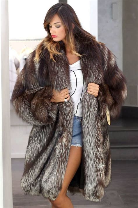 fur fashion fashion photo sensual seduction silver fox fox fur mannequin female models