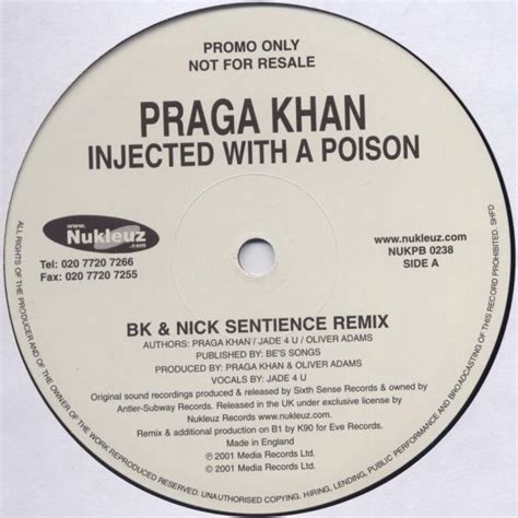 praga khan injected with a poison vinyl records lp cd on cdandlp