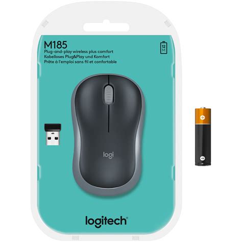 Logitech M185 Wireless Grey It Bits