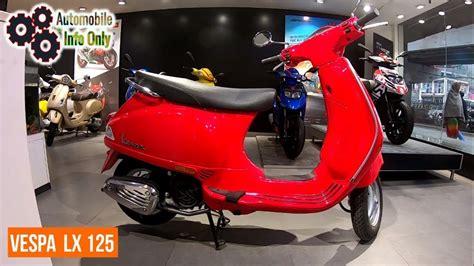 I love the mud guards as well as the license plate number mounted in. New VESPA LX 125 Scooter Price Colors Overview & Review ...