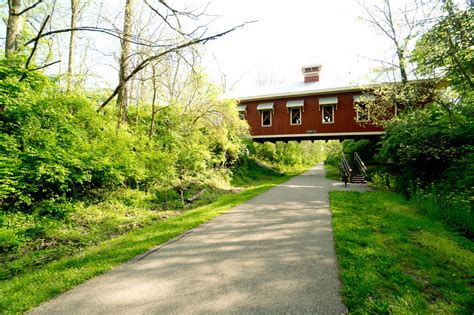 Riding On The Popular Little Miami River Scenic Trail