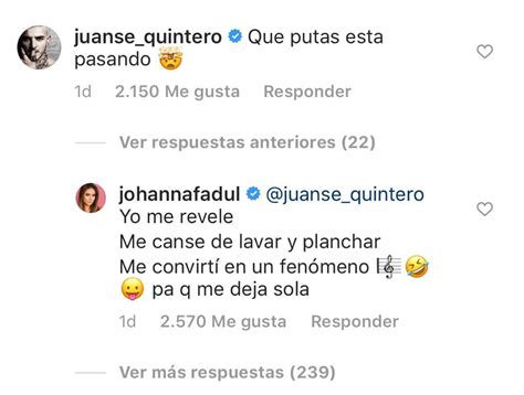 Juanse Quintero Le Reclam A Johanna Fadul Por Foto Desnuda Canal