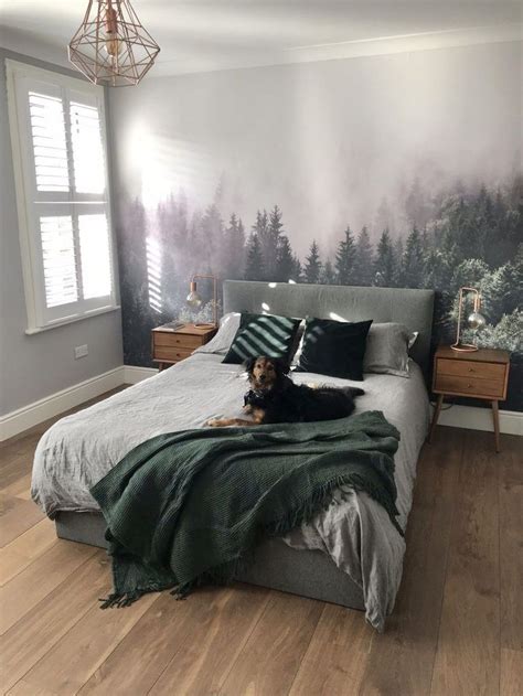 33 Awesome Bedroom Mural Wallpaper Ideas | Chic master bedroom, Master