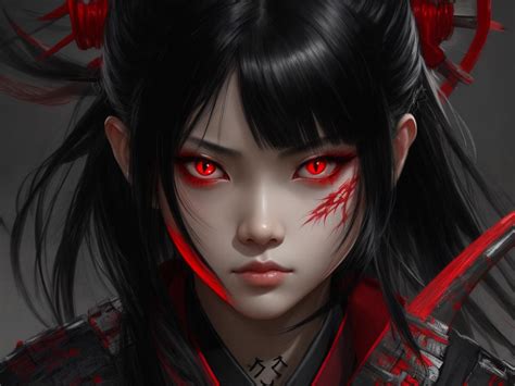 Samurai Girl For Desktop By Shiro7765 On Deviantart