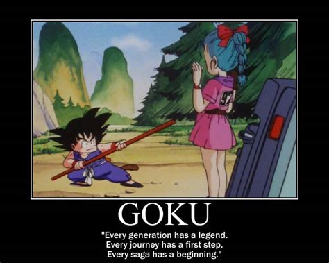 Son gokû, a fighter with a monkey tail, goes on a quest with an assortment of odd characters in search of the dragon balls, a set of crystals that can give its bearer anything they desire. Funny Goku Quotes. QuotesGram