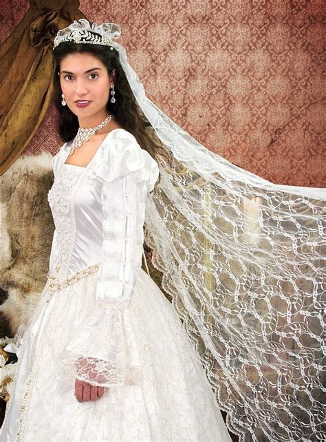 Find the perfect wedding dress for your big day. Costume - Wedding Dress with Lace - TheVikingStore.co.uk