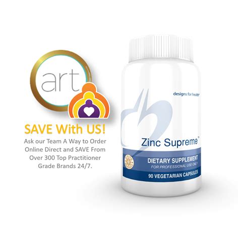 Zinc Supreme™ 90 Vegetarian Capsules Dr Robyn Benson Regenerative Medicine Specialist