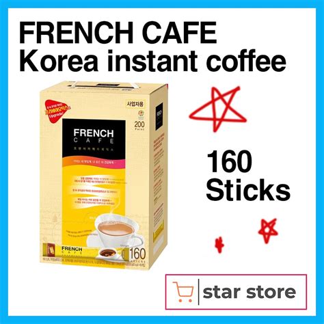Namyang Korea Instant Coffee Mix French Cafe Coffee 160stickskorean