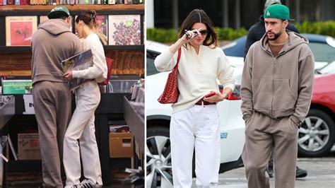 Kendall Jenner And Bad Bunny Seen On A Los Angeles Date