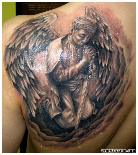65 Angel Tattoos Guardian And Fallen Angel Tattoo Designs And Ideas