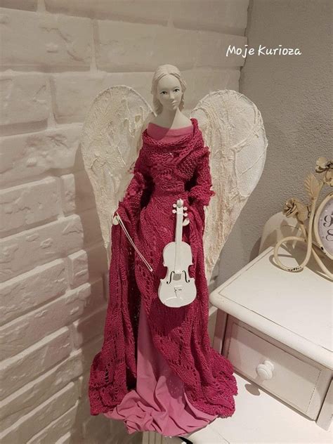 Pin By Felicidade Magalhaes On Boneca Angel Wings Art Angel Crafts Fabric Art Doll