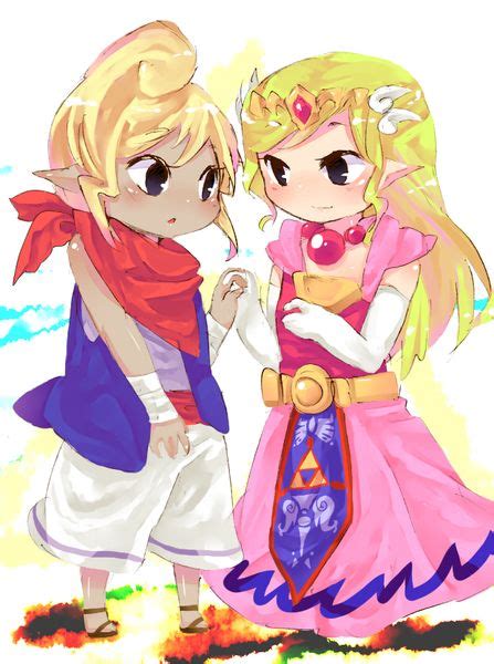 Princess Zelda And The Pirate Tetra Zelda Art Legend Of Zelda Anime