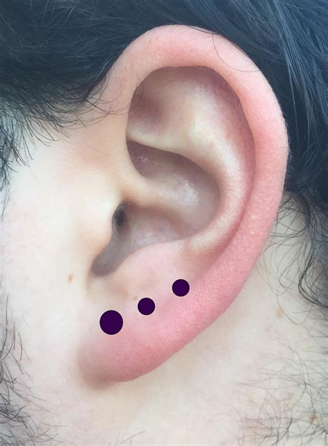 Ear Piercings From Lobe To Tragus West Coast Ink