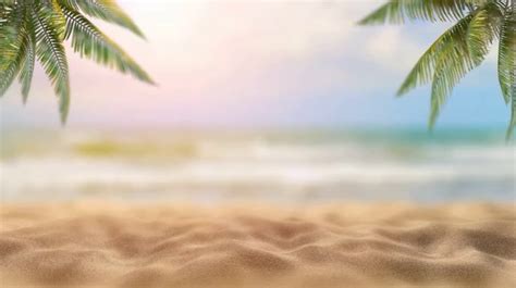 Tropical Beach Zoom Background Templat Postermywall Images