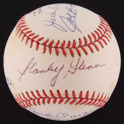 List of negro league baseball players. Negro League ONL Baseball Signed by (7) with Lester ...
