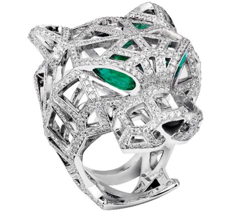 Cartier Celebrates The Th Anniversary Of The Panther With New Collection White Gold Rings