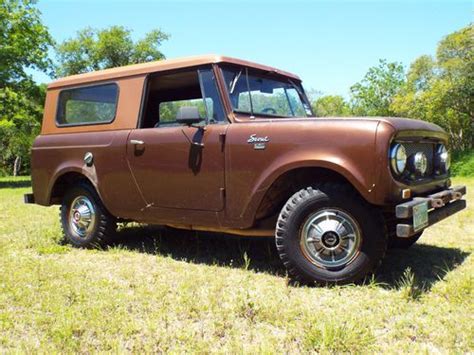 Sell New 1965 International Scout 80 Original Survivor Texas Truck