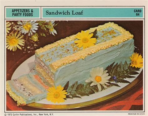 Want yummy recipes, healthy food tips and more? 70s Dinner Party food - in pictures | Sandwich loaf, Baked ...