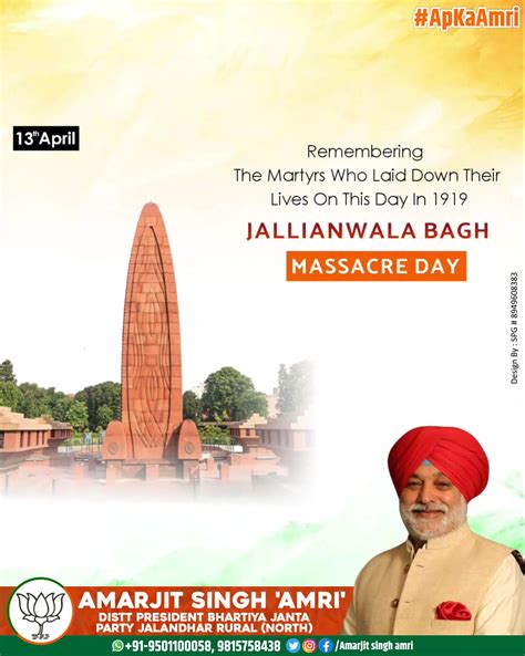 Remembering The Martyrs Who Laid Down Their Lives On This Day In 1919