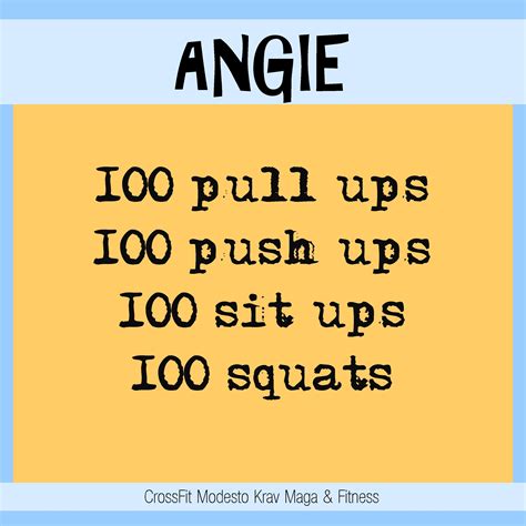 Angie Crossfit Workout Crossfit Motivation Crossfit Workouts
