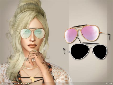 Hyde Aviator Sunglasses By Toksik At Tsr Sims 4 Updates