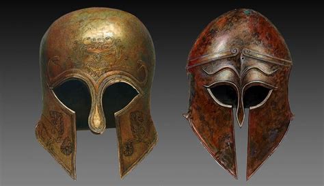 Ancient Greek Helmets 8 Types And Their Characteristics In 2021