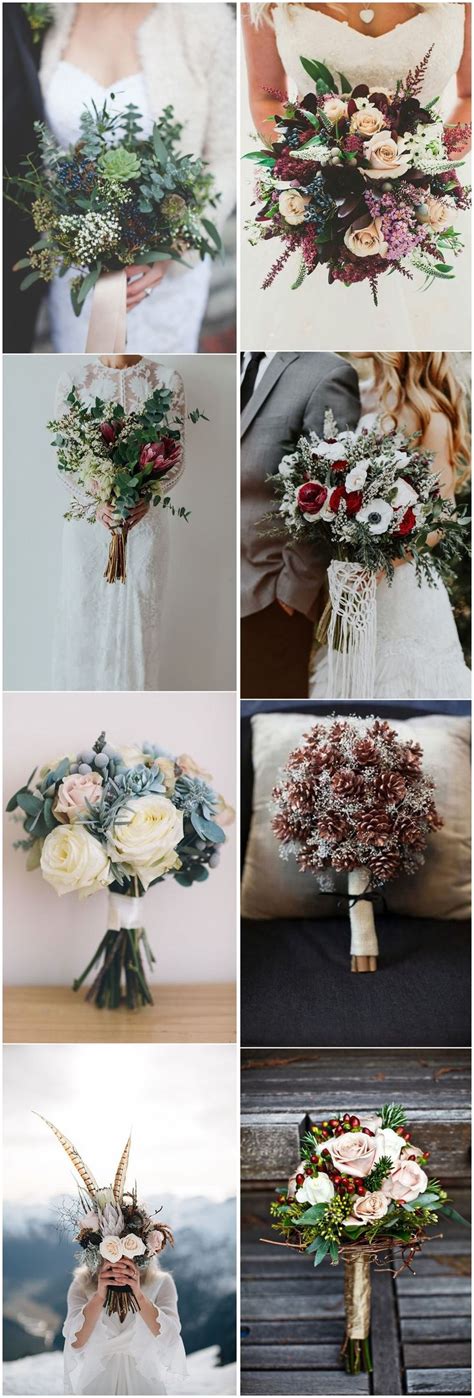 Wedding Ideas Bouquet 22 Smoking Hot Winter Wedding Bouquets You