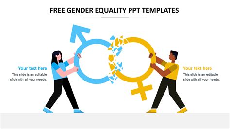 Free Gender Equality Ppt Backgrounds Gender Female Ppt Backgrounds