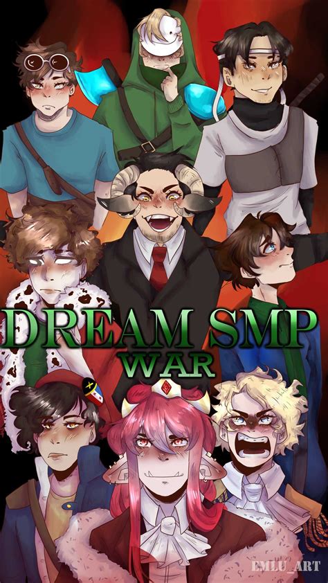 Dream Smp Fan Art Wallpaper