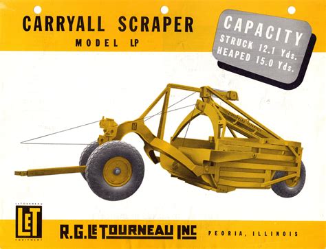 Used Letourneau Tournapull Carryall Equipment Parts For Sale Pictures