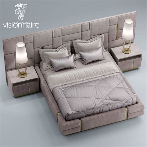 Visionnaire Bed 3d Model Cgtrader