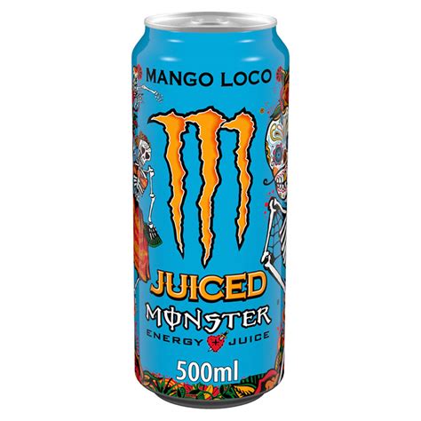 Shop best sellers · explore amazon devices · deals of the day Monster Mango Loco Energy Drink 500ml | Sports & Energy ...