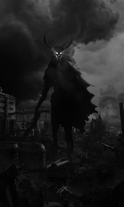 Demon Of Nightmares Black Dark Demon Devil Hd Mobile Wallpaper