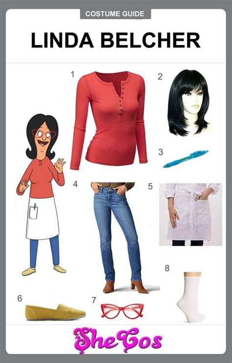Your Full Guide To Dress As Linda Belcher Shecos Blog Costumes Linda First Halloween