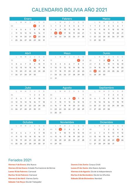Os feriados de 2021 são uma preocupação ou oportunidade para você? Calendario de Perú año 2021 | Feriados | Calendario ...