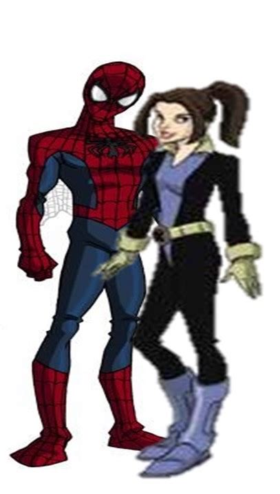 Spider Man X Kitty Pryde Earth 11052 By Gokuss7 On Deviantart