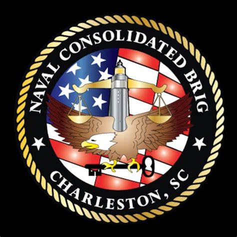 Naval Consolidated Brig Charleston South Carolina Svg Ai Etsy