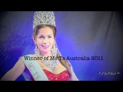 Trans Chrisy Miss Transsexual Australia Promo Tscc