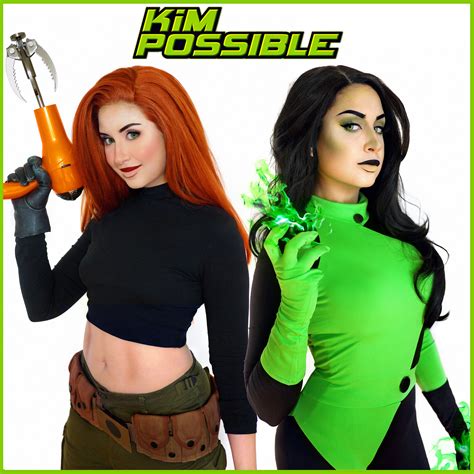 kim possible shego cosplay costume sara du jour duo costumes cute halloween costumes