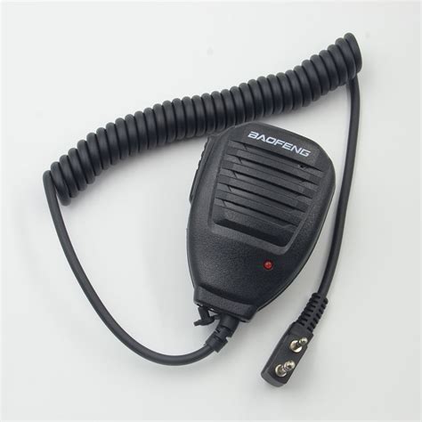 Heavy Duty Handheld Shoulder Speaker Mic For Baofeng Uv 5r Kenwood