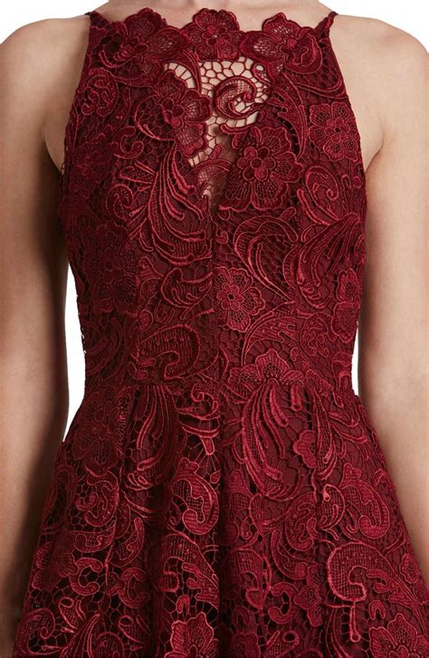 Dress The Population Hayden Lace Fit And Flare Dress Nordstrom Dress The Population Fit