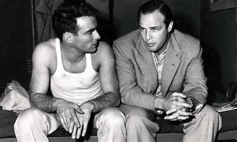 Marlon Brando And Montgomery Clift 1950s Or 60s Roldschoolcool