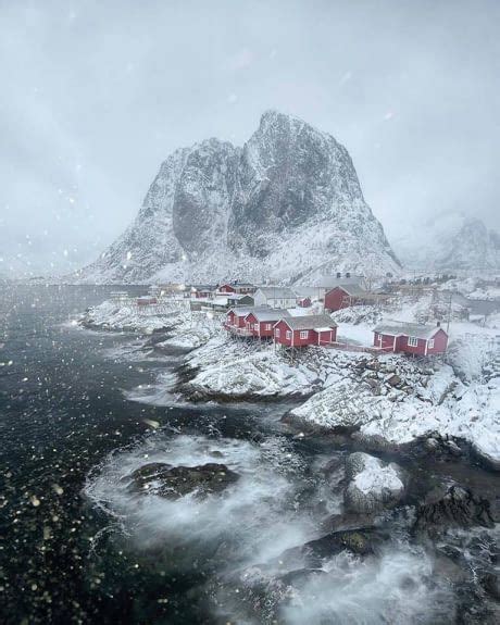 Winter In The Lofoten Islands Norway Tromso Places To Travel Travel