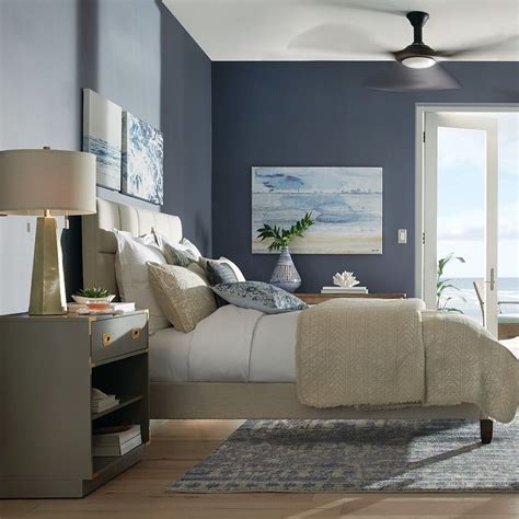 Nightstands, jewelry armoires, vanities, dressers and chests are available for all your bedroom. Coastal Getaway Bedroom | Coastal bedroom, Home decor ...